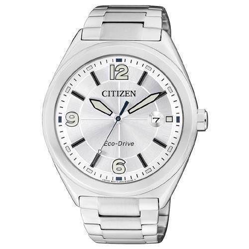 Image of Citizen mat rustfri stål quartz med Eco-Drive Herre ur, model AW1170-51A